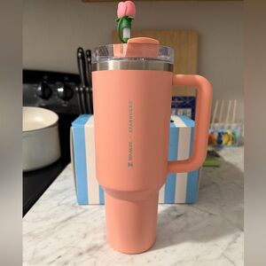 Starbucks Stanley Coral Tumbler